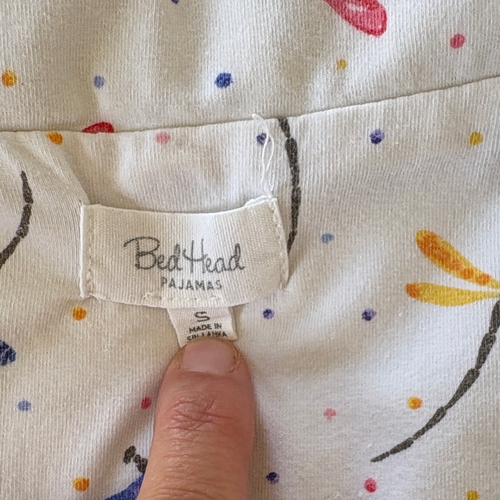 BedHead Dragonfly Print Pajama Set-small - Picture 5 of 9